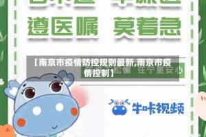 【南京市疫情防控规则最新,南京市疫情控制】