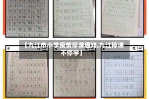 【九江市小学疫情停课通知,九江停课不停学】