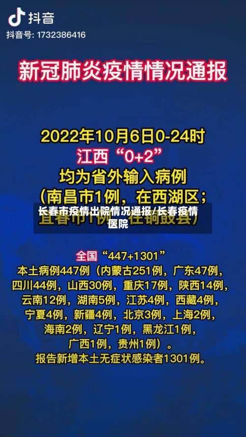 长春市疫情出院情况通报/长春疫情医院-第1张图片